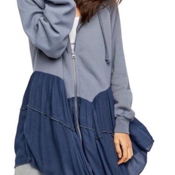 Free People Moon Dust Hooded Cardigan - Picture 2 of 6